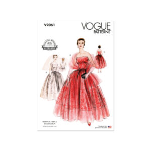 Vogue Schnittmuster - V2061 - Vintage - Ballkleid, Abendkleid