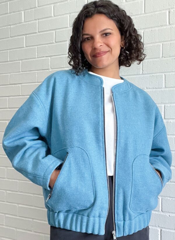 knowME Schnittmuster - ME2100 - lässige Blousonjacke für Damen – Bild 2